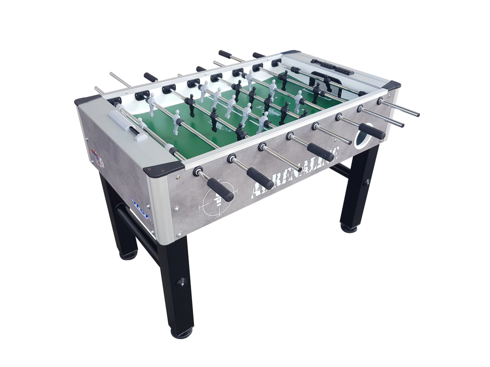 Игровой стол для футбола (кикер) Roberto Sport "Adrenaline TR" серый, Италия