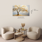 Картина на холсте Golden Tree/Золотое дерево