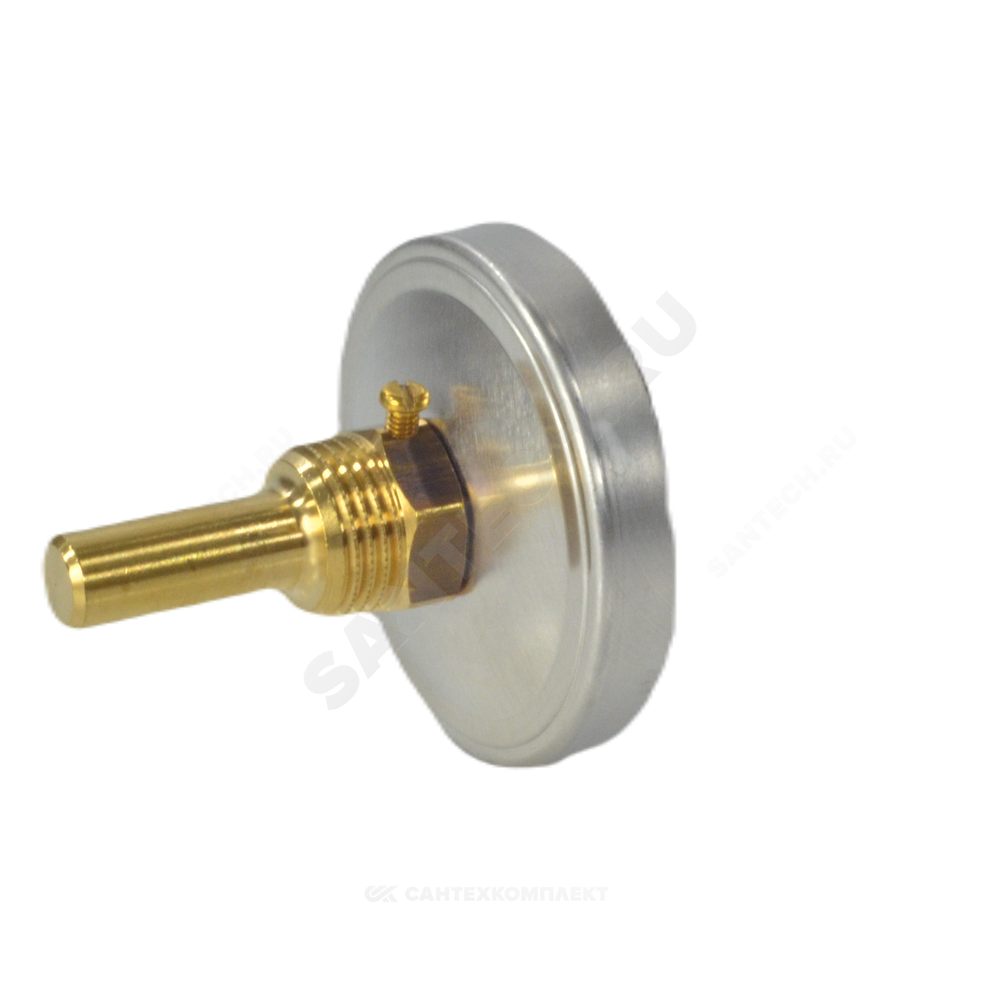 Термометр биметаллический осевой Дк63 160С L=100мм G1/2" A50.10 Wika 3905853