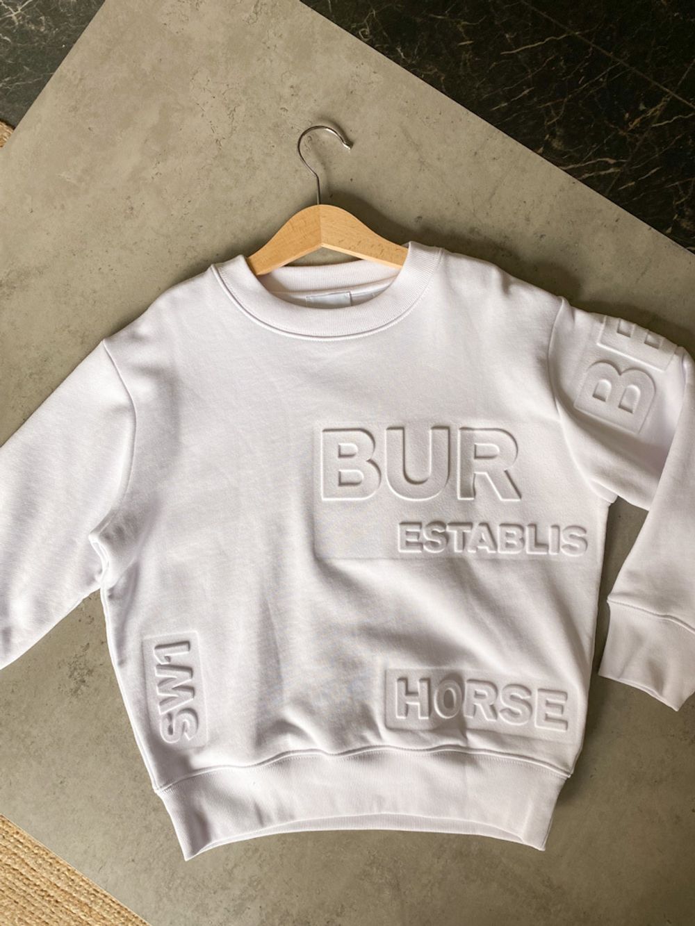 Новый хлопковый свитшот Burberry, 128