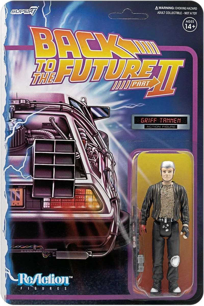 Фигурка Super7 - Back to the Future 2 ReAction Figure W1-Griff Tannen