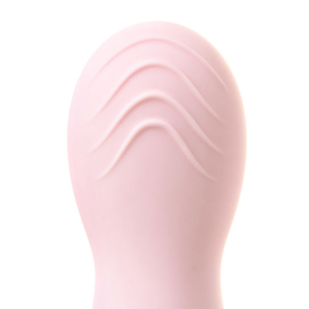 Розовый силиконовый массажер для лица ToyFa Yovee Gummy Peach 244002