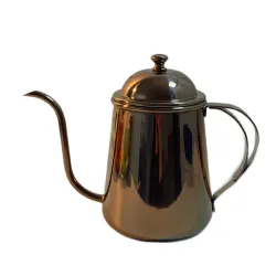 Кофейник чайник 950 мл Бариста d 11,5/9,6 см h18 см цвет бронза нерж. P.L. Barbossa