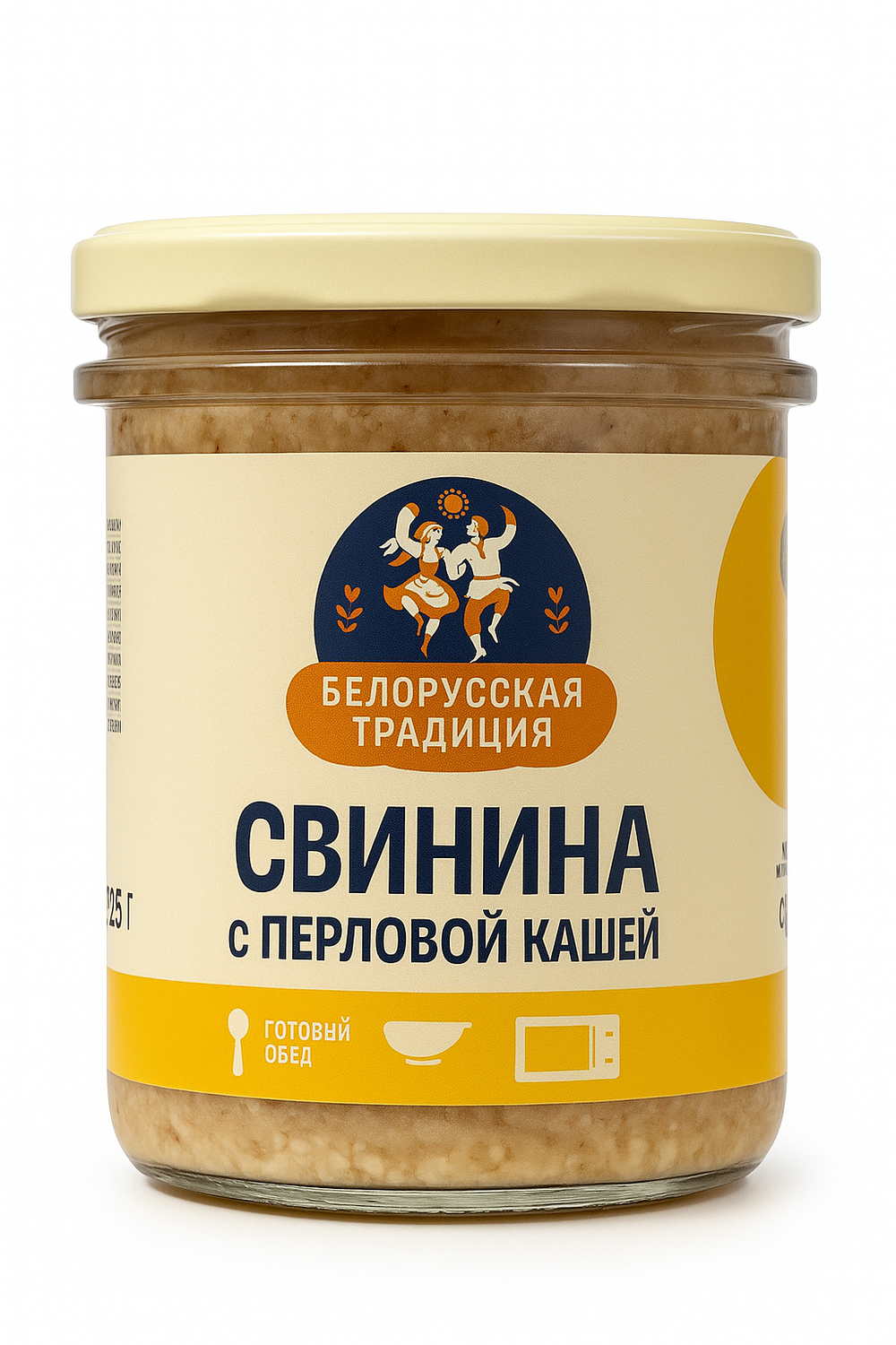 Консервы Белорусская традиция Свинина с перловой кашей 300 гр
