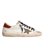 Кеды Golden Goose Superstar Olive Green Canvas Star