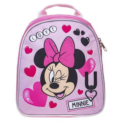 Рюкзак малый 25х20х8 1 отделение "Минни Маус (DISNEY)" (Хатбер)