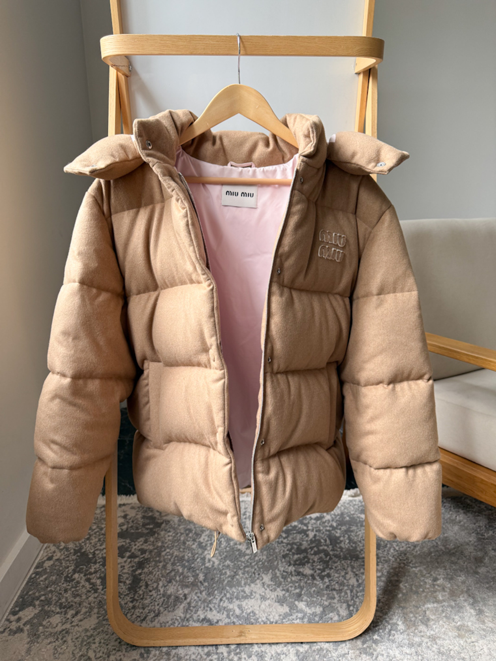 Пуховая куртка Miu Miu, XS