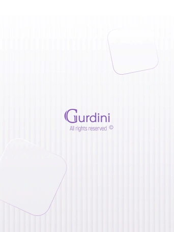 Чехол накладка iPhone 17 Pro / 18 Pro 6.3" Gurdini Ocean Case (1) Transparent фиолетовый
