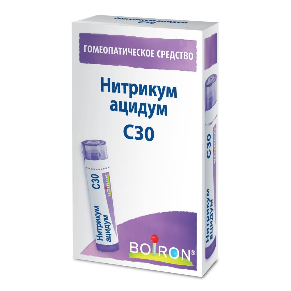 Нитрикум ацидум (Nitricum acidum) C30 Буарон