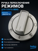 Ручка переключения режимов для плиты 250315770
