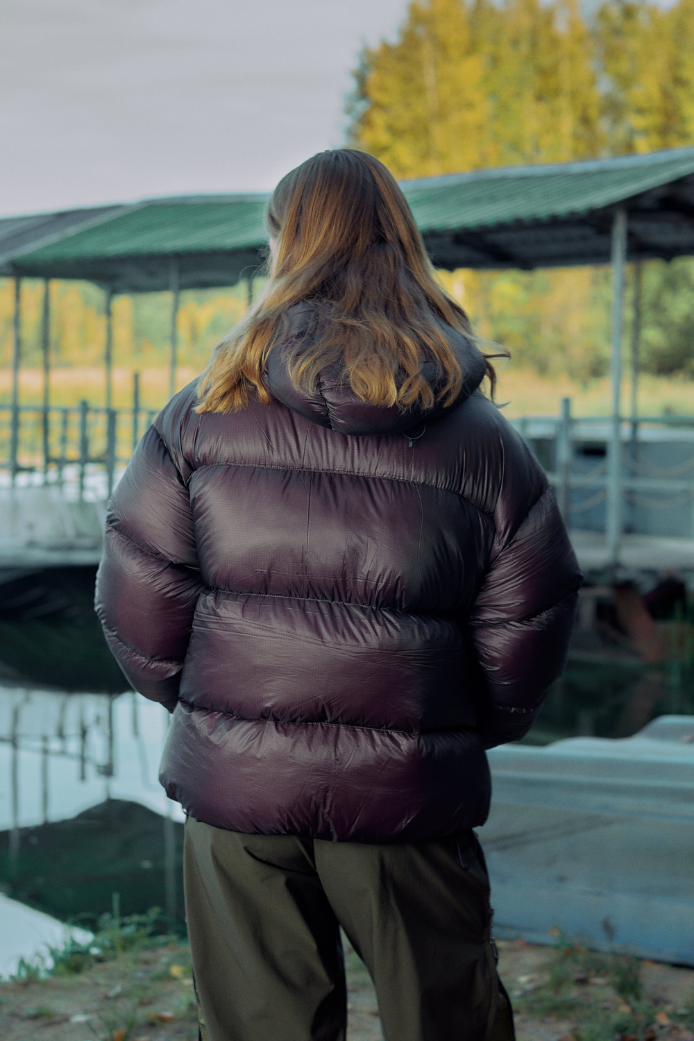 Пуховик Called a Garment Puffer Fish Down Jacket "Midnight Black"