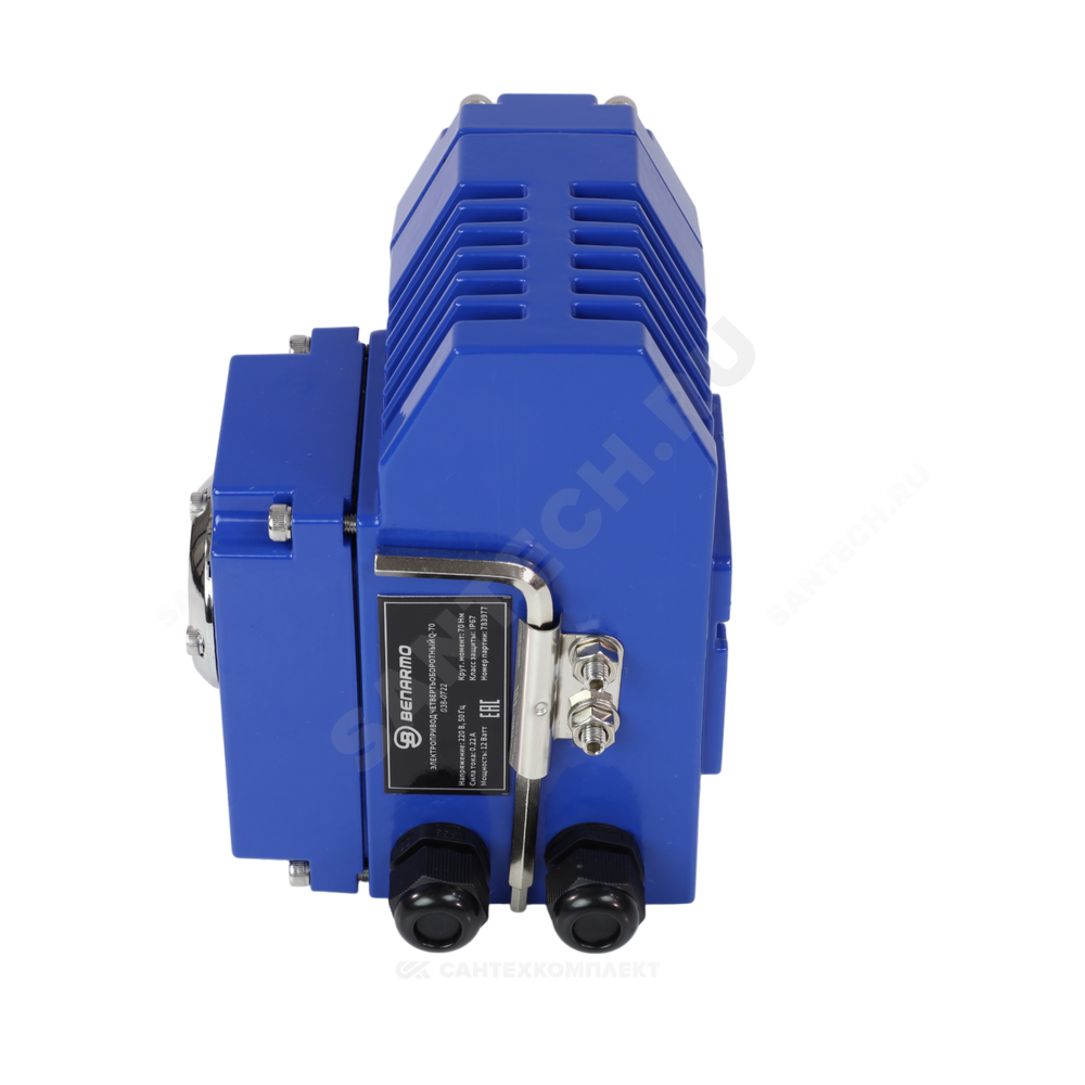 Электропривод четвертьоборотный Q-030 F03/F05/F07 9х9 квадрат 220В Benarmo