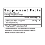 Seeking Health, желчь крупного рогатого скота, 125 мг, 120 капсул