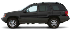 Арка левая Jeep Grand Cherokee WJ 1998-2004