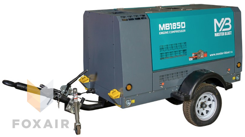 Винтовой компрессор Master Blast MB185D-7