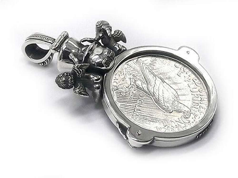 Подвеска из серебра Coin of Winner AZP-011