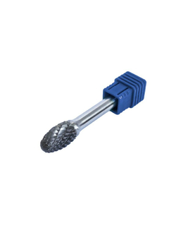 Шарошка сферическая вытянутая по металлу(? 16мм,? хвостовика 6мм),в пластиковом футляре Forsage F-617E1625