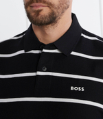 Поло PalesStripe BOSS ORANGE - черный(50508327)