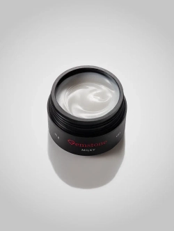 Gemstone Гель моделирующий Hema free, 15 мл Milky молочный
