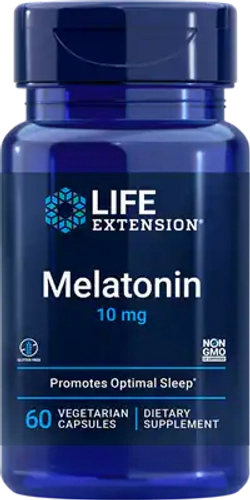 Melatonin 10 мг 60 капсул Life Extension