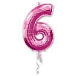Цифра "6" (цвет на выбор) 1 шт