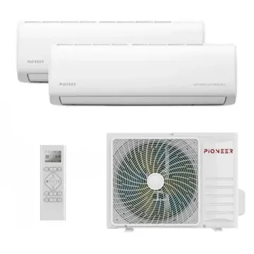 Мультисплит система на 2 комнаты Pioneer KFRI25FW x 2 / 2MSHD18F