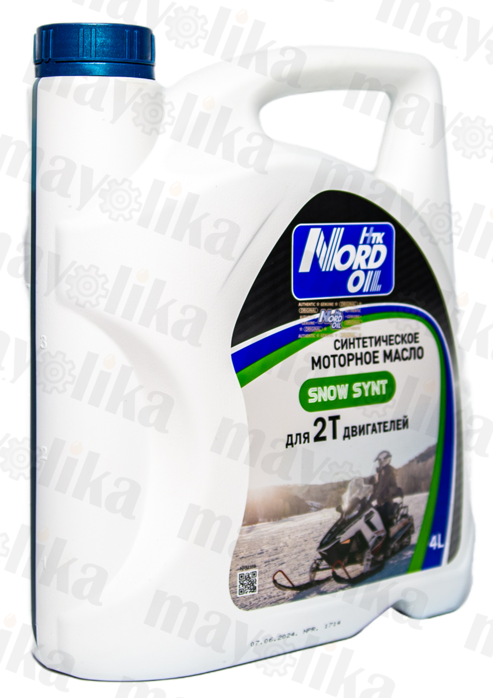 Моторное масло для снегоходов Nord Oil Snow road 2Т SYNT