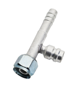 Фитинг RC-U0770 с заправочным портом H под обжимку 1/2", 11.6 мм, 3/4"-16UNF, G8, №8, #8 10 мм