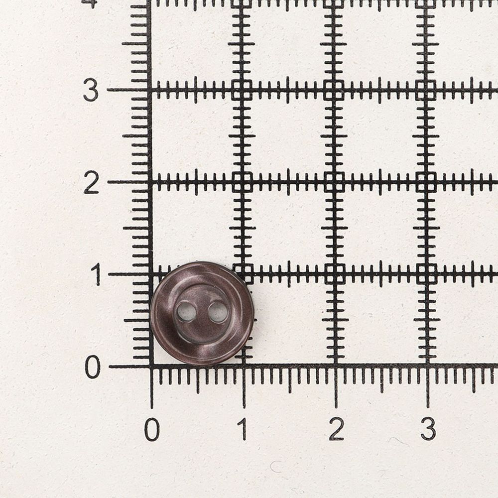 Пуговицы 2 прокола 18L=11 мм, (col. 32 (т.коричневый)), CB-M-10, 144 шт