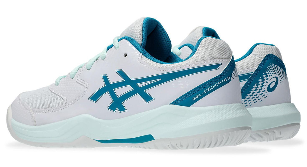 детские Кроссовки теннисные Asics Gel-Dedicate 8 GS - белый