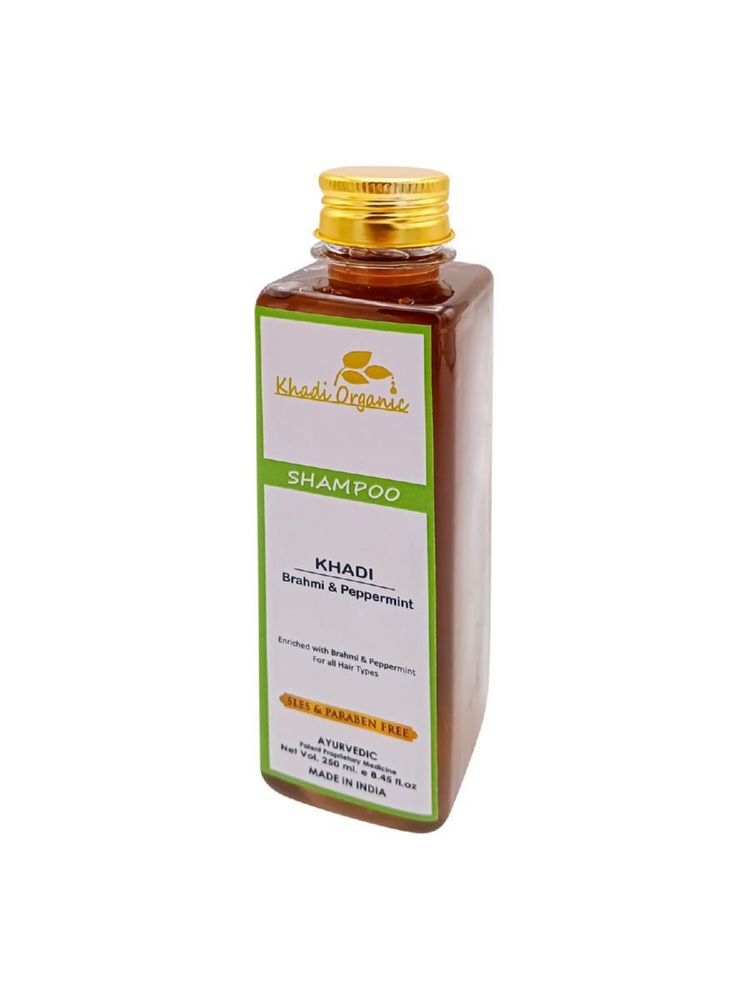 Khadi Organic Шампунь укрепляющий с брахми и перечной мятой 250 мл