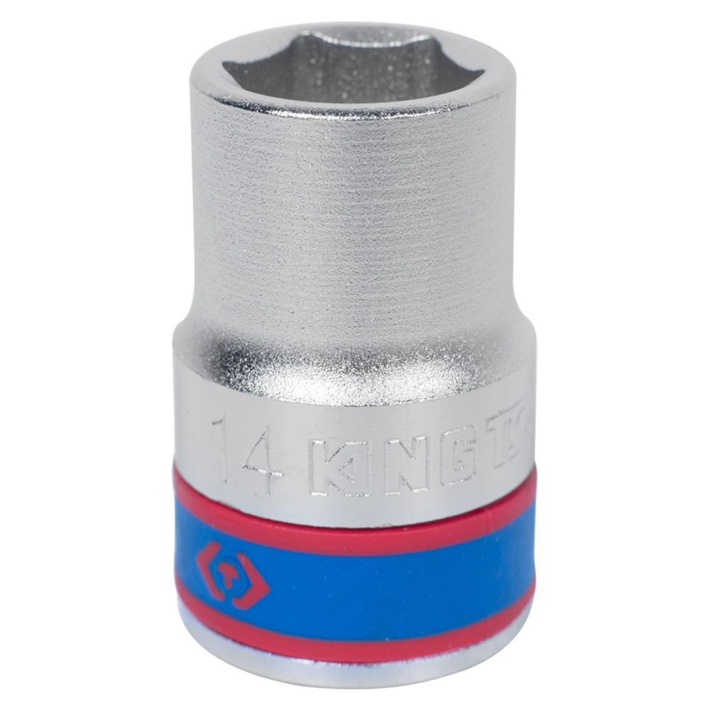 KING TONY (433514M) Головка торцевая стандартная шестигранная 1/2", 14 мм