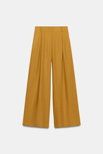 ШИРОКИЕ БРЮКИ ИЗ ЛЬНА — ZARA