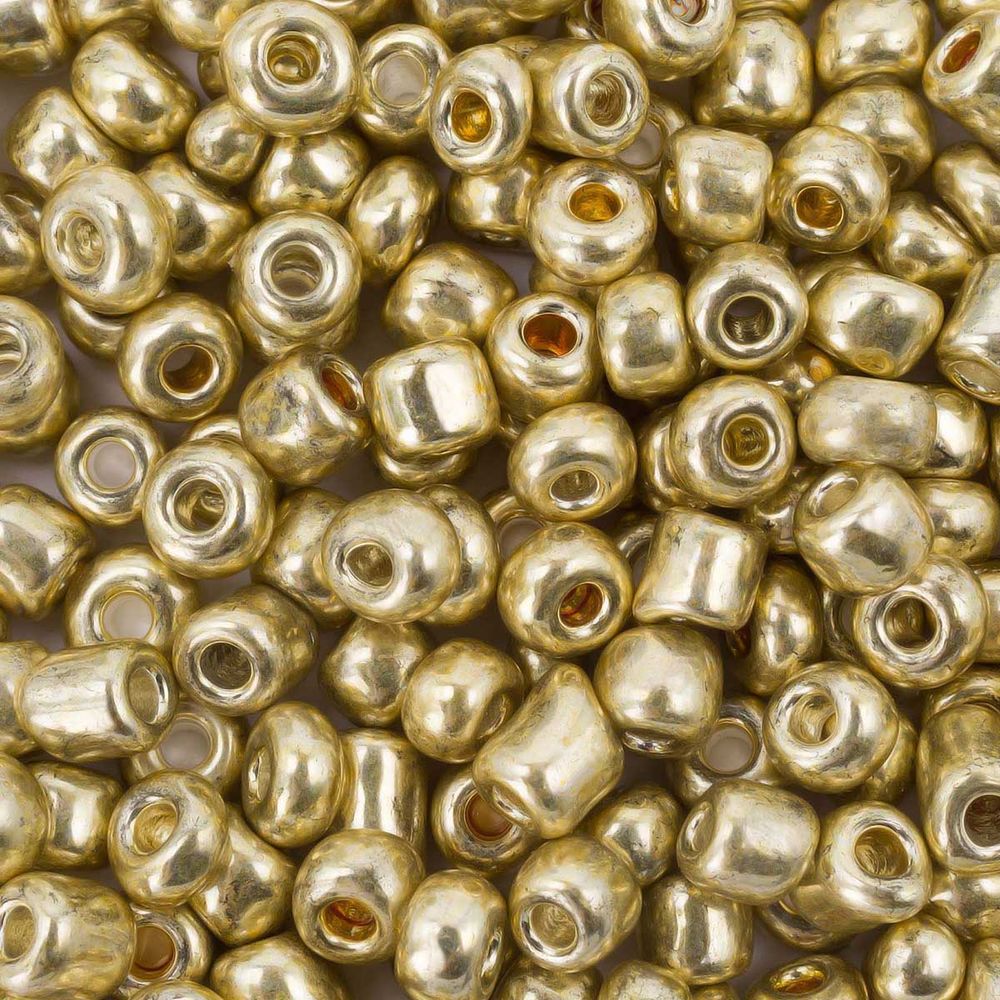 Бисер Astra&amp;Craft 6/0 (4.1 мм), 150 г (10х15 г), 1105-О яркое золото