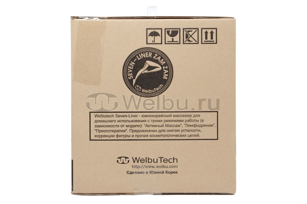 Аппарат для лимфодренажа и массажа WelbuTech Seven Liner Zam-02, стандартный комплект, размер L