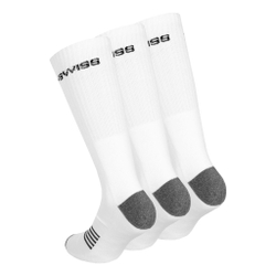 K-Swiss Tennis Socks 3 Pack - White, Black