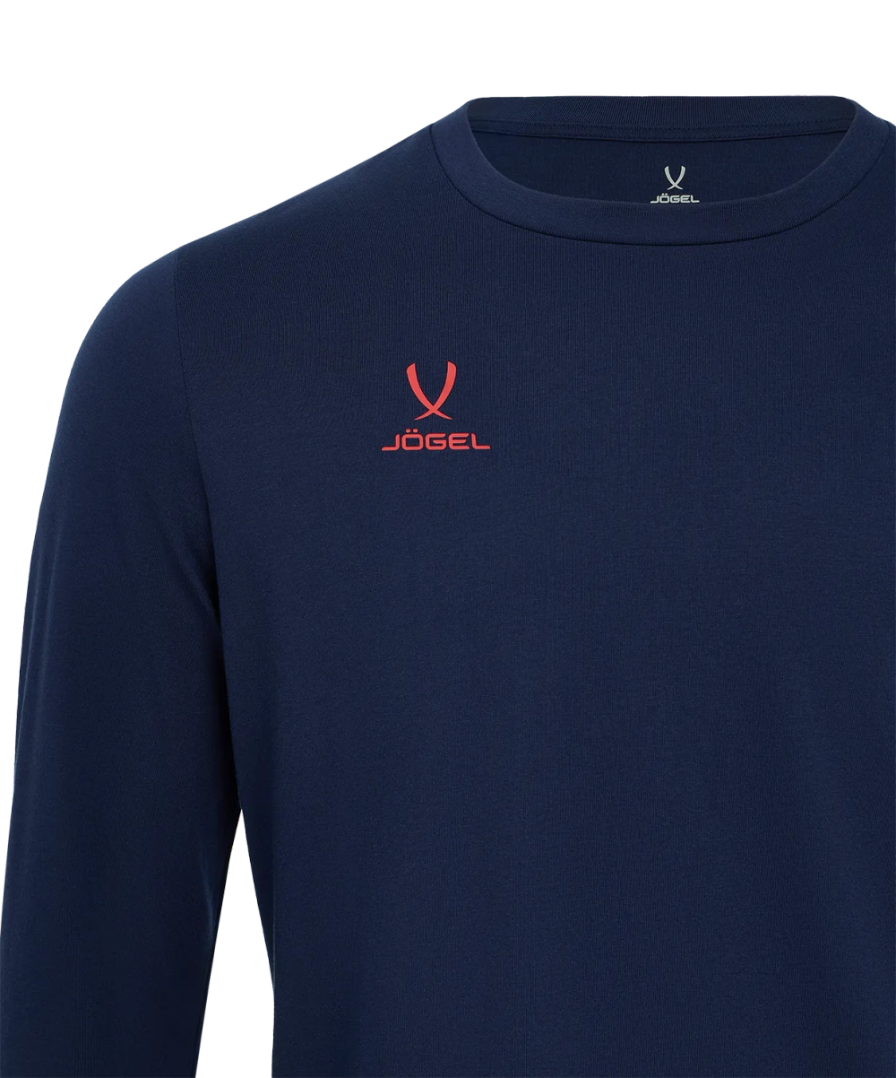 Футболка баскетбольная с длинным рукавом DIVISION PerFormDRY Pre-Match Longsleeve Jersey, темно-синий