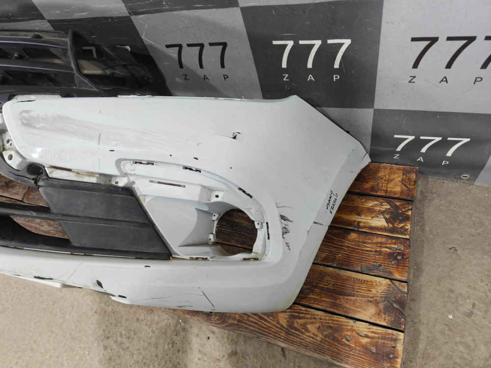Бампер передний + Решетка радиатора LADA Granta 18-нв Б/У Оригинал 8450103785