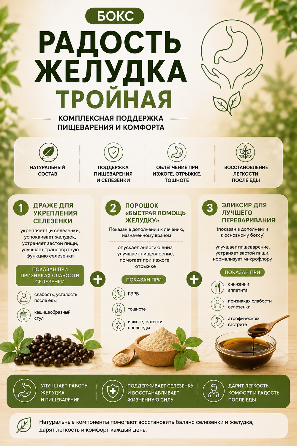 Бокс "Радость желудка тройная"
