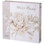Набор тарелок обеденных 2шт, 25,5см «WHITE FLOWER»