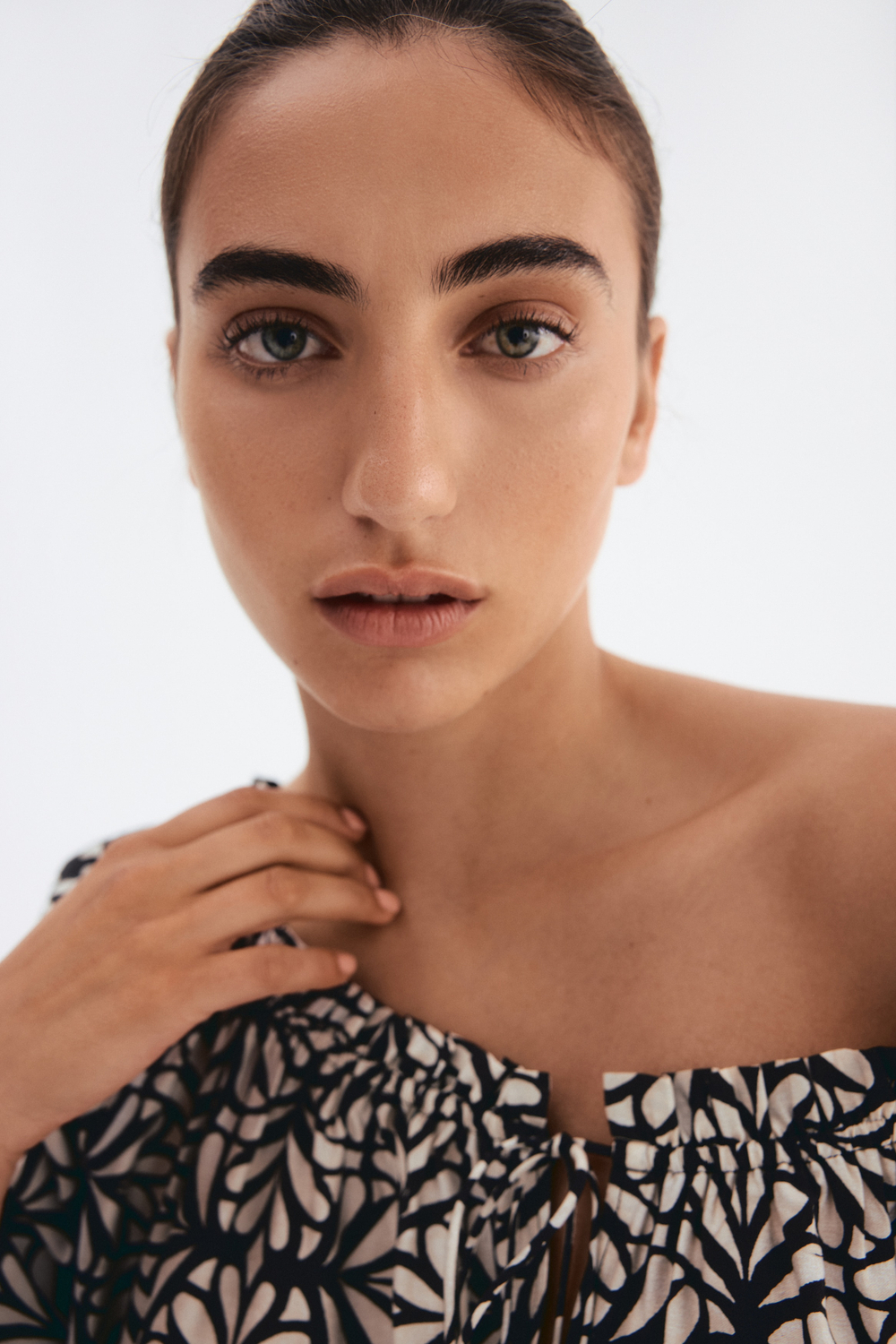Платье с завязками — короткие рукава - H&M
