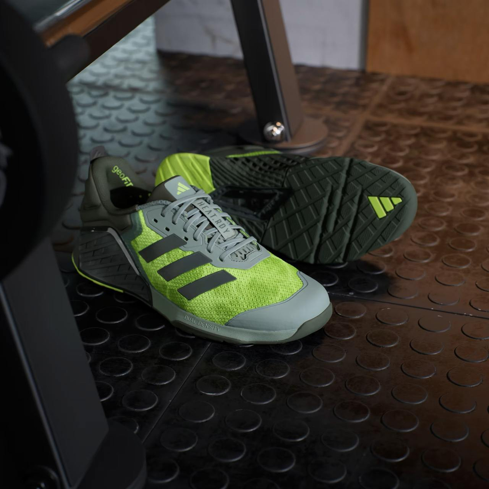 Кроссовки Adidas Dropset 3 (Салатовые-Камо)