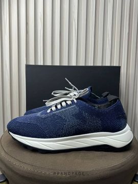 Кроссовки синие от Kiton BP5-365238