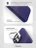 Чехол накладка iPhone 15 Pro 6.1" Gurdini Carbon Design (Magsafe &amp; Lense holder) Galaxy Purple