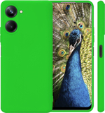 Мягкий Soft Touch чехол из силикона для REALME 10 PRO (не PLUS !) с бархатной подкладкой