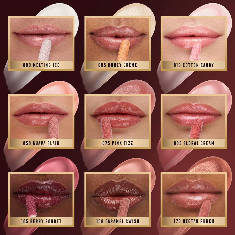 Max Factor 2000 Calorie Lip Glaze - Блеск для губ, придающий объем оттенок 000 Melting Ice, 4 ml