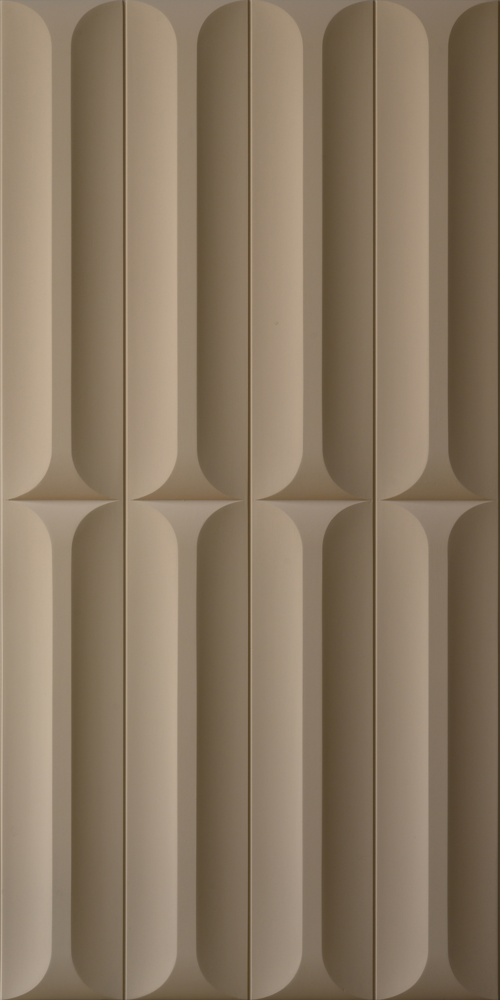 ЗД полиуретановая панель, Геометрия, Бежевый / 3D PU STONE PANEL, HL-07, 1200х600 мм