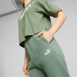 Брюки спортивные женские Puma ESS+ Embroidery High-Waist Pants FL cl