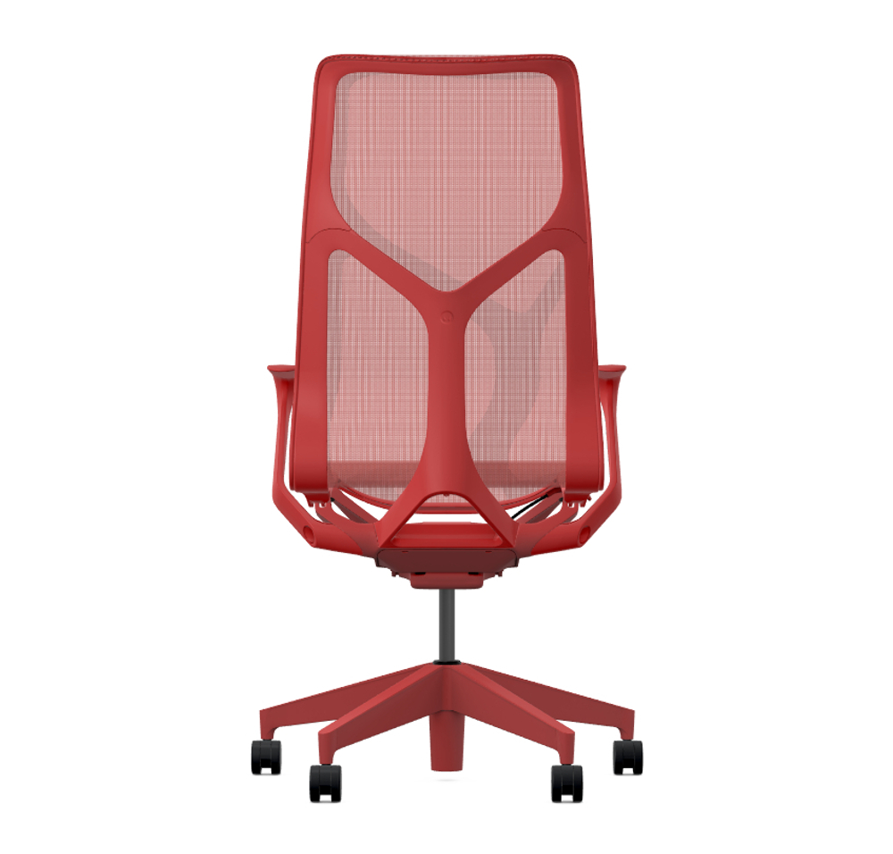 Кресло Herman Miller Cosm, высокая спинка, цвет Canyon, нерегулируемые подлокотники
