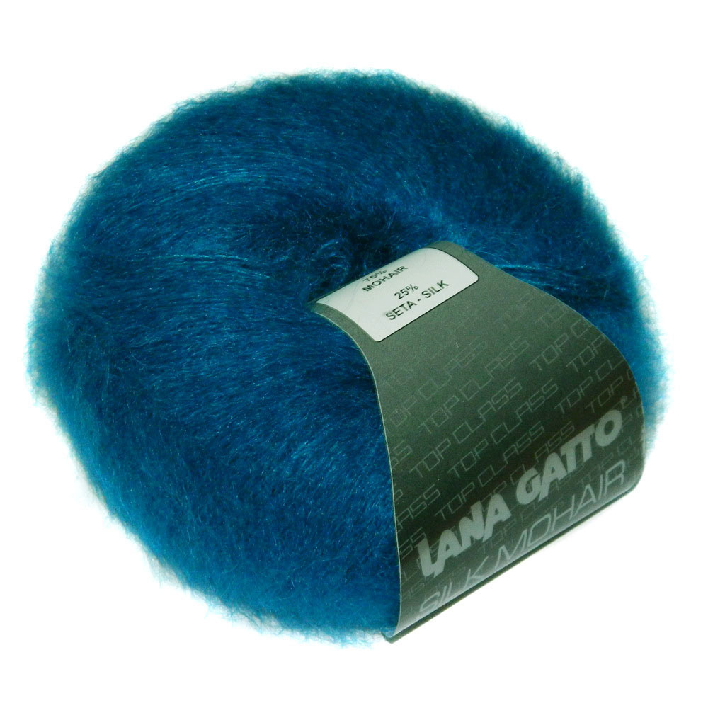 Пряжа Silk Mohair 25г, 212м, 75%кидмохер, 25%шёлк (цена за 1 шт)